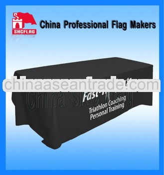 High Quality Cheap Printed Table Cloth For Exhibition