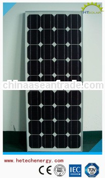 High output best performance solar panel 100w pv solar panel