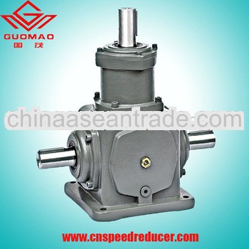 High precision straight bevel gearbox