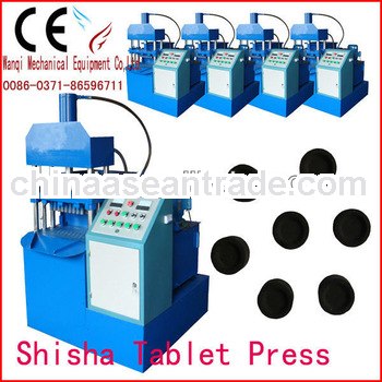 High pressure and high density shisha tablet press, shisha charcoal tablet press machine with low pr