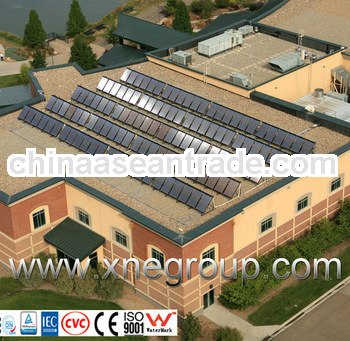 High pressured vacuum tube collector commercial solar water heater system