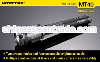 High quality MT40 U2 860 lumens flashlight with 18650*2 battery
