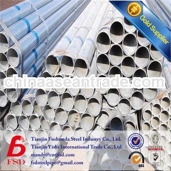 High quality china Carbon Galvanized hollow steel tube