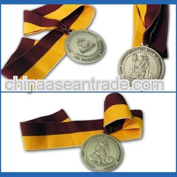 High quality customzied colors painting metal medal