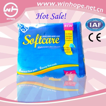 High quality soft breathable!!100% cotton sanitary napkin
