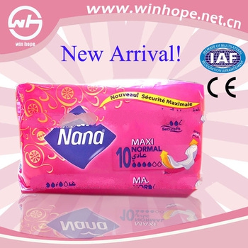 High quality soft breathable!!ultra slim sanitary napkin