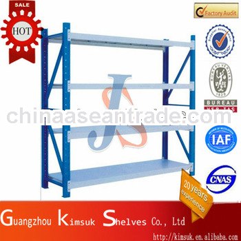 High quality square metal shelf for warehouse storing