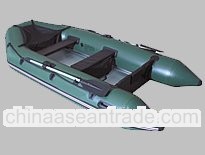 High speed inflatable boat catamaran