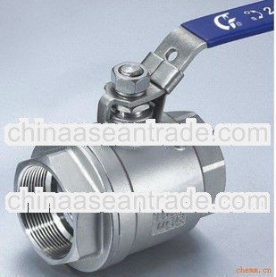 Hign Quality 2PCS Stainless Steel Two Piece Ball Valve
