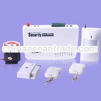 Home alarm security system intruder auto dial alarm wireless burglar system sms GSM alarm KI-G10S