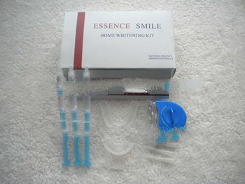 Home teeth whitening kit with LED light
