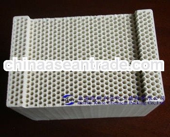 Honeycomb ceramic for HTAC