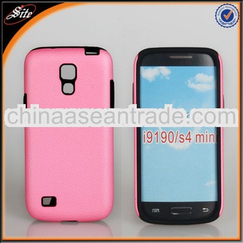 Hot Sale Durable 2in1 Combo Case Color Pink Covers For Galaxy S4 Mini I9190