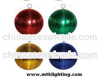 Hot disco lights mirror ball size and color is optional