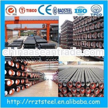 Hot ductile iron pipe!!!300mm ductile iron pipe
