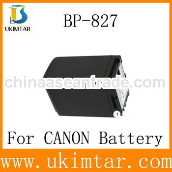 Hot sale digital camera battery for Canon comcorder battery BP-827 2800mAh