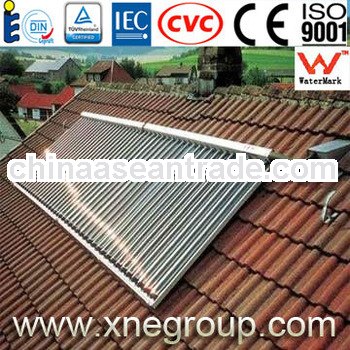 Hot sale heat pipe pressurized evacuated solar collector
