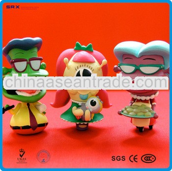 Hot sale min figure plastic toy/min figurine cartoon toys/PVC figure min toys