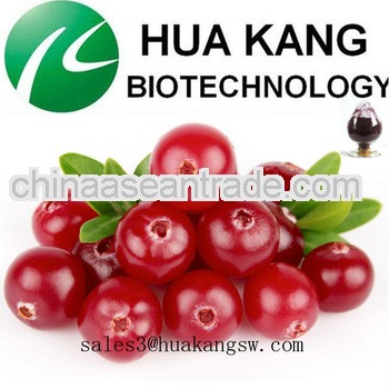 ISO&KOSHER certificated Cranberry extract anthocyanins