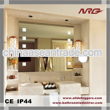 Illuminated Mirror with Demister Pad and Light
