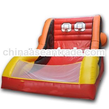 Inflatable Double Basketball Toss Game