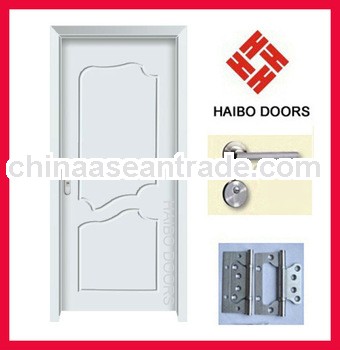 Interior MDF laminate PVC door for rooms (HB-8139)