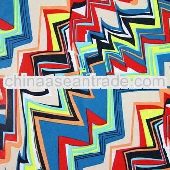 Irregular Pattern Design 75D Chiffon Printing Fabric