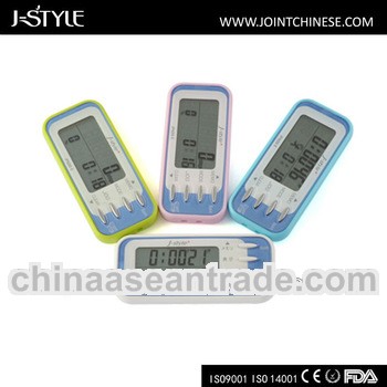 J-Style Hot Selling Multifunctional 3D Sensor Accelerometer Electronic Digital Running Pedometer