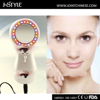 J-style multifunctionl home-use ultrasonic photon magic skin beauty device beauty care for face