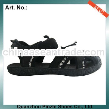 Jinjiang factory mens designer leather sandals