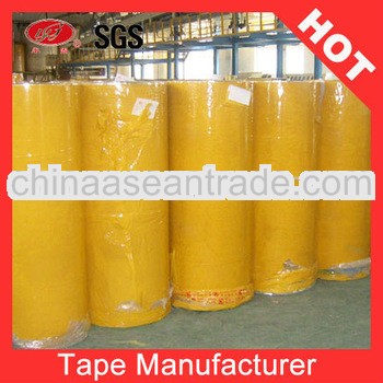 Jumbo Roll Polypropylene Yellow Tape