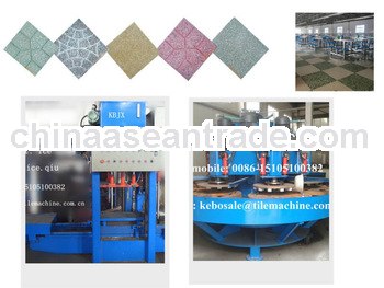 KB-125E/400 4000pcs per day cement floor tile making machine
