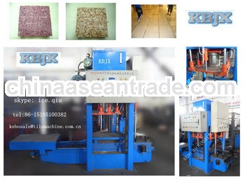 KB-125E/400 China concrete floor tile making machine manufacturer