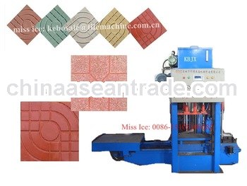 KB-125E/400 colored tiles terrazzo floor tile making machine