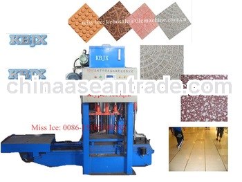 KB-125E/400 fine processed terrazzo floor tile making machine