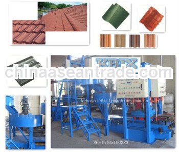KB-125E/600 Hydrauli pressure concrete roof tile machine