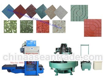 KB-125E/600 high pressure terrazzo tile making equipment