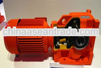 K series shaft mounted bevel helical gearbox