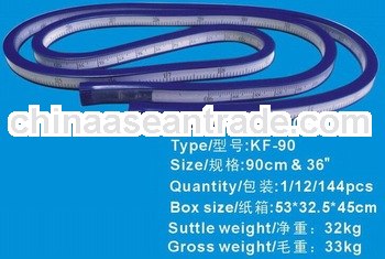 Kearing brand,flexible curve ruler,fashion design ruler,90cm&36'' length#KF-90