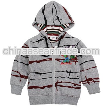 Kids Fashion OEM Gray Hoodies A3368 from Nova Kids Wear