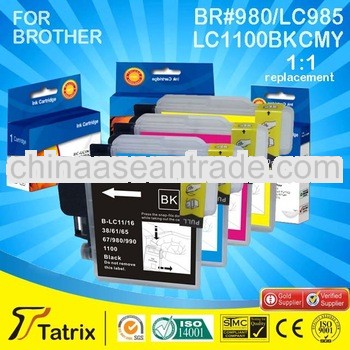 LC980/LC985/LC1100 Ink Cartridge for Brother LC980/LC985/LC1100