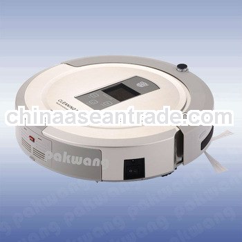 LCD screen, touch screen multifunction robotic auto vacuum cleaner