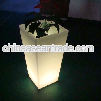 LED light planter pot