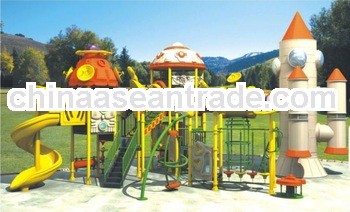LLDPE multifunctional children outdoor playground tunnel slides (KYQ-9007-3)
