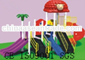 LLDPE plastic slides playground equipment for sale(KYM--3701)