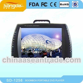 Large Screen Portable DVD Player With Radio