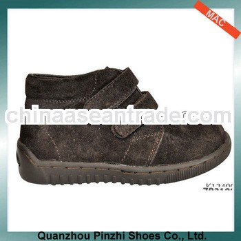 Leather brown casual shoes school shoes