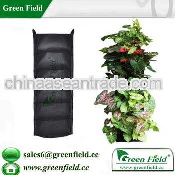 Living green wall garden planter system