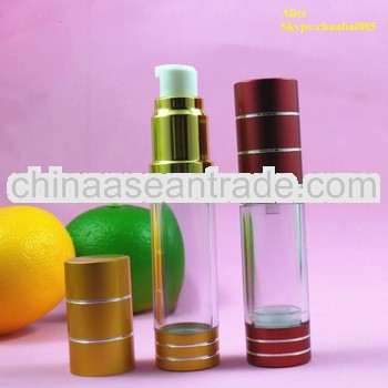 Lotions airless bottle for cream with pump sprayer