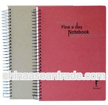 Low Price Fabric Covered Spiral Notebooks